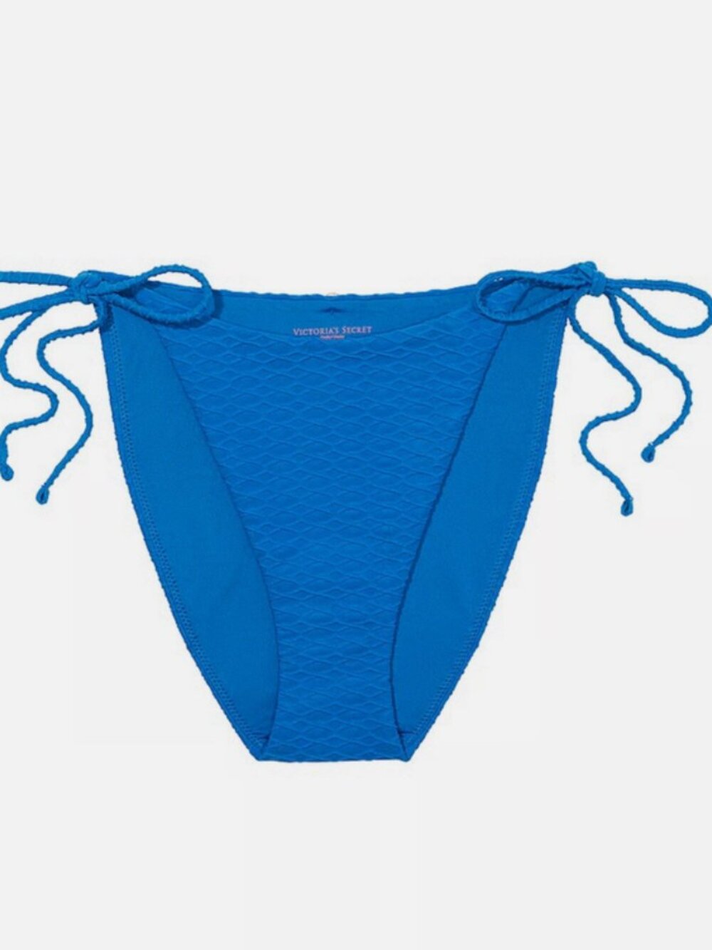 Victoria's Secret Swim String Cheeky Bikini Bottom Shocking Blue Size M NWT